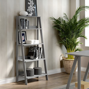 Wayfair deals leaning bookshelf